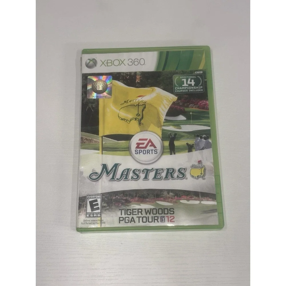 Tiger Woods PGA Tour 12 The Masters Xbox 360 Complete CIB